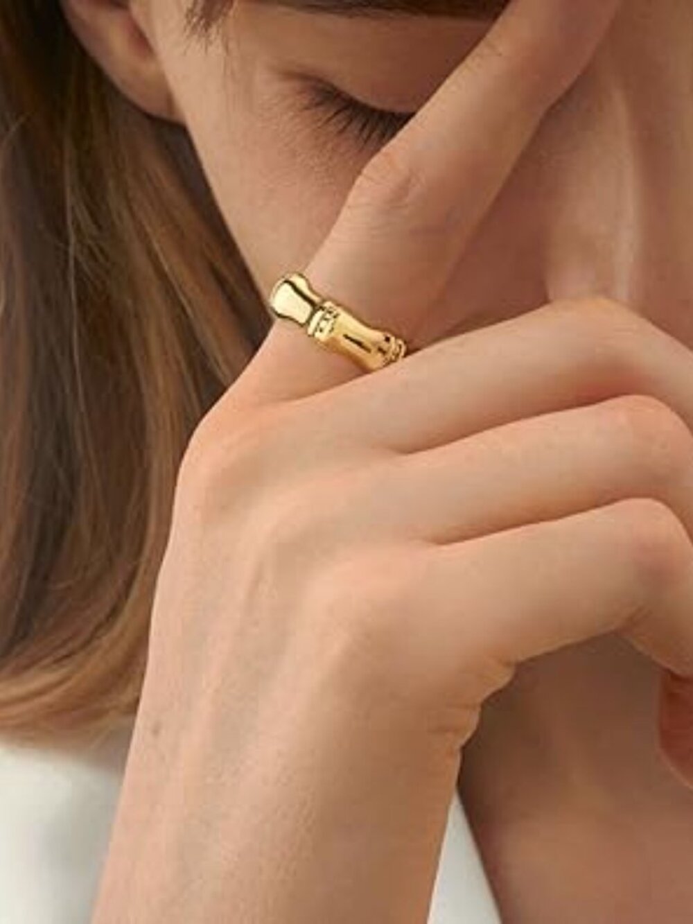 Neiman Marcus  14K Gold Plated Criss Cross CZ Ring